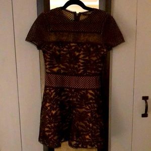 BCBG Max Azria Mini Lace Dress